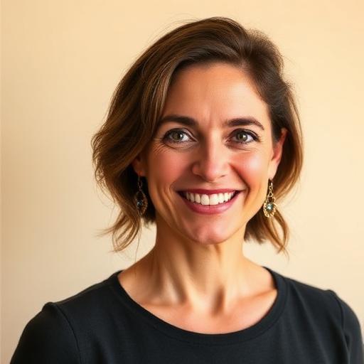 Retrato de Lucía Romero, editora especializada en casinos online